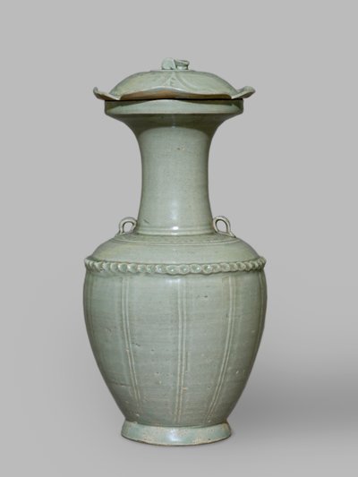 Vase with cover by School Chinese