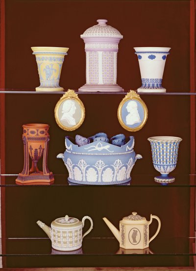 Collection of Wedgwood pieces by School English