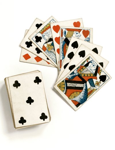 Playing cards by School English