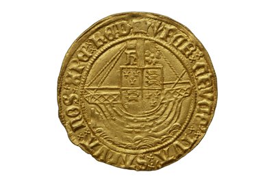 Tudor coin from the Asthall Hoard by School English
