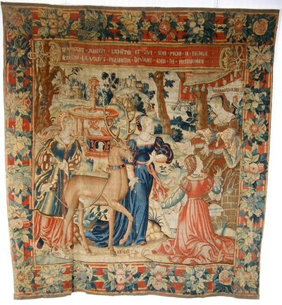Allegorical Scene by School Flemish