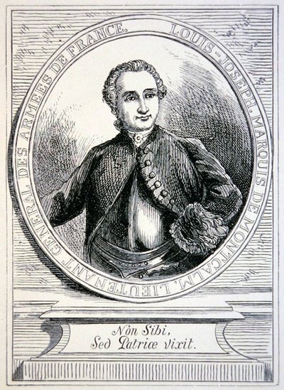 Marquis de Montcalm by School French
