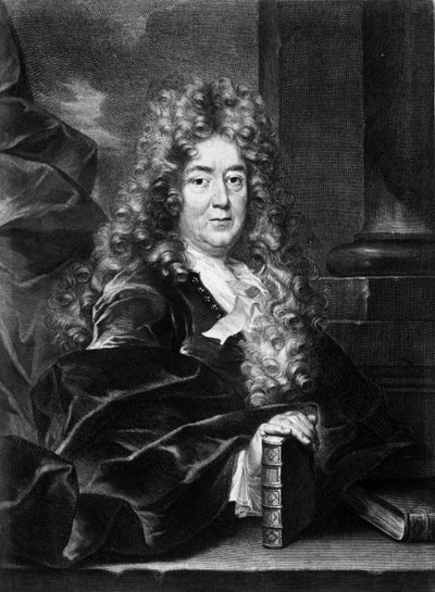 Portrait of Charles Perrault by School French