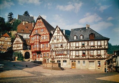 View of the Market Place by School German