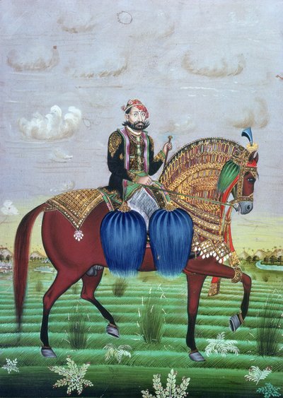 Maharaja Jai Singh II of Jaipur (1699-1743) by School Indian