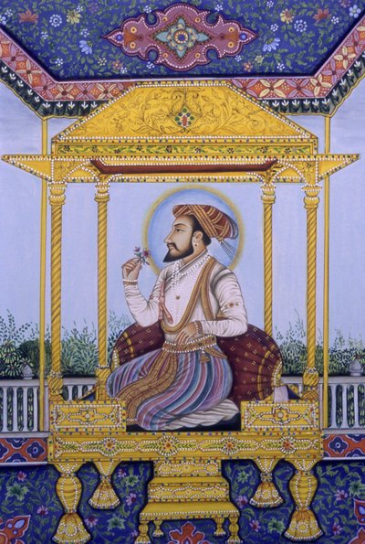 Mughal Emperor Shah Jahan by School Indian