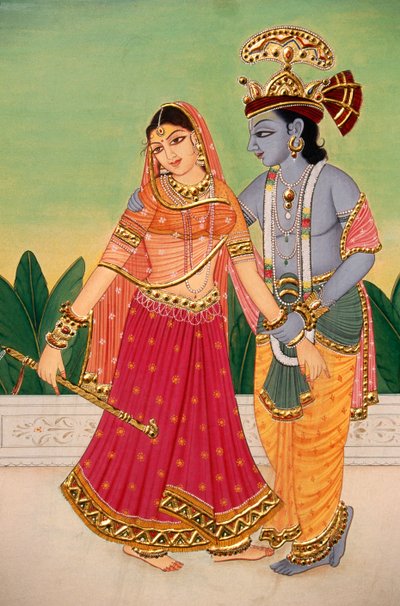 Radha Krishna by School Indian