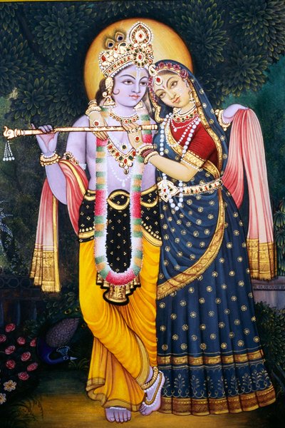 Radha Krishna by School Indian