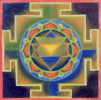 Yantra Painting by School Indian