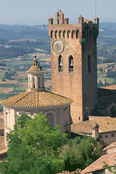 Cathedral bell tower by School Italian