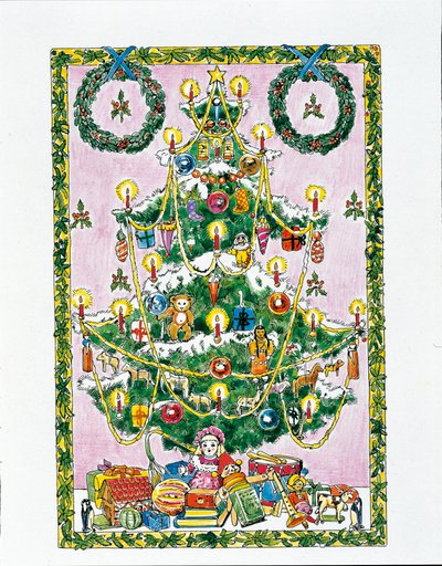 Christmas tree by School Italian