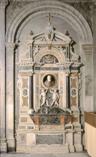 Monument to Alvarez da Toledo by School Italian