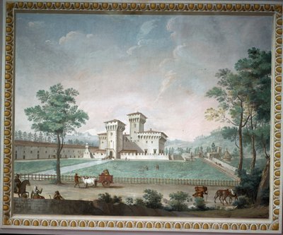 Villa Medicea di Cafaggiolo by School Italian