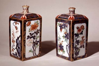 A pair of tokkuri by Japanese School