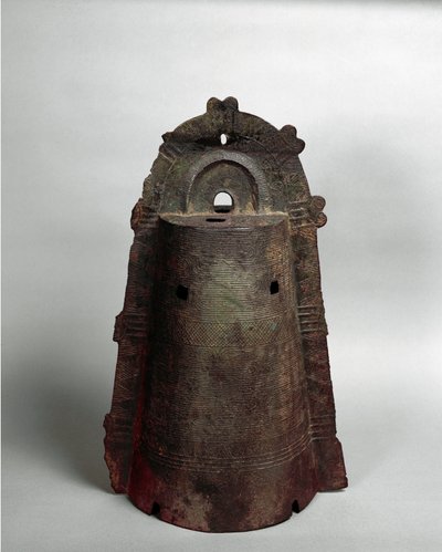 Bronze Yapoi bell by Japanese School