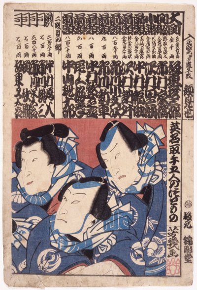 Kaomise Print by School Japanese