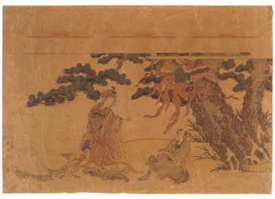 Man, Woman, and Phoenix by School Japanese