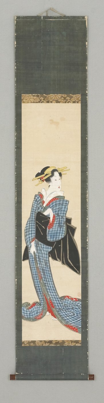 Standing Figure in Kimono by Japanese School