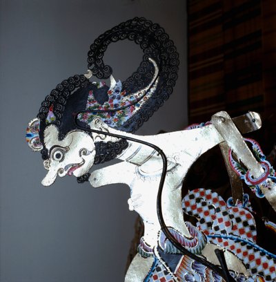 Wayang (shadow puppets) by School Javanese