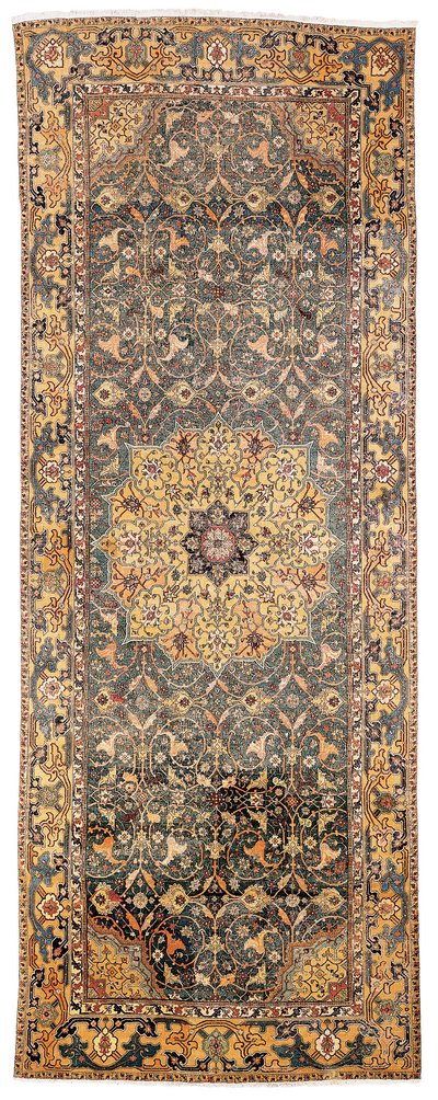 Medallion carpet by School Persian