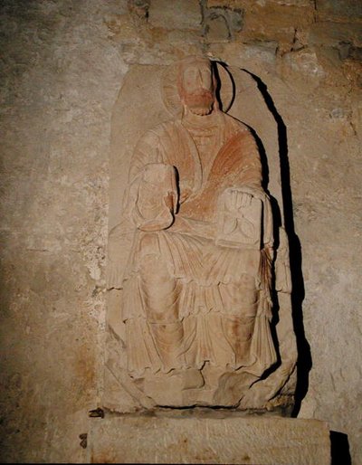 Christ Enthroned by School Spanish