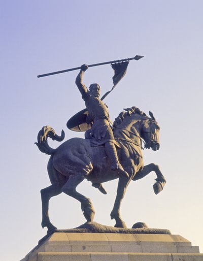 Monument to El Cid by School Spanish