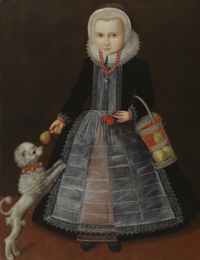 Portrait of a Girl, c.1610 by School of Friesland
