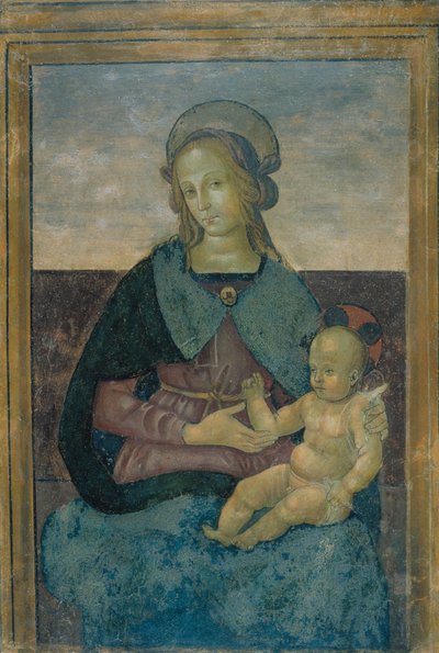 Virgin and Child by School of Perugino