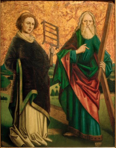 Master, The Saints Lawrence and Andrew by Schweizer Meister