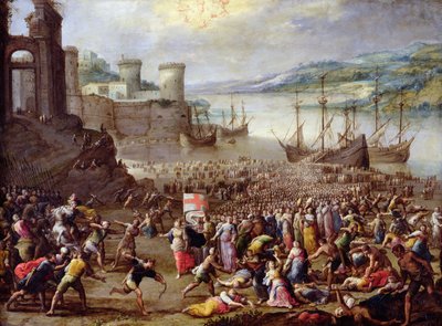 The Martyrdom of St. Ursula by Scipione Compagno