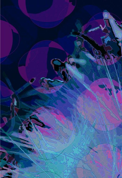 Artichoke_abst_vert7 by Scott J. Davis