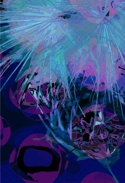 Artichoke_abst_vert9 by Scott J. Davis