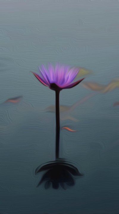 Purple Lily by Scott J. Davis