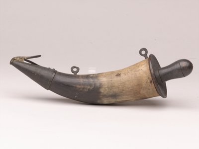 Powder horn by Scottish School