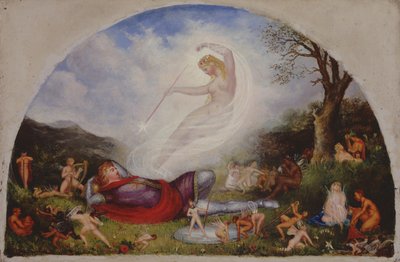 Prince Arthur and the Fairy Queen by Scottish School