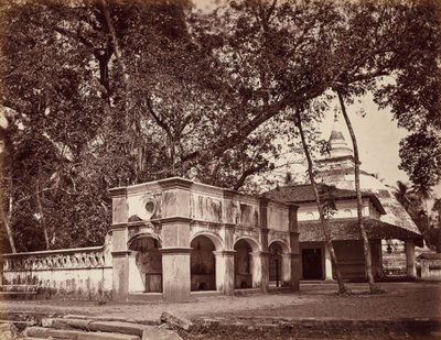 Buddhist Temple, Kalani by Scowen and Co.