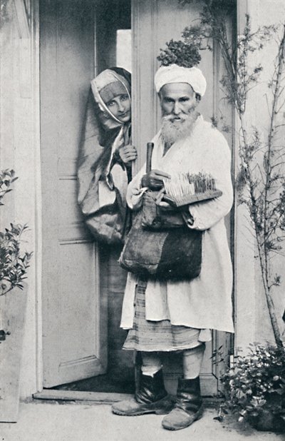 A Turkish Pedlar by Sebah