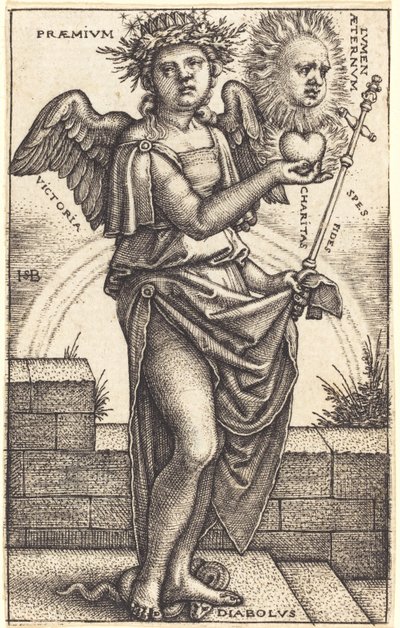 Allegory of Christianity by Sebald Beham