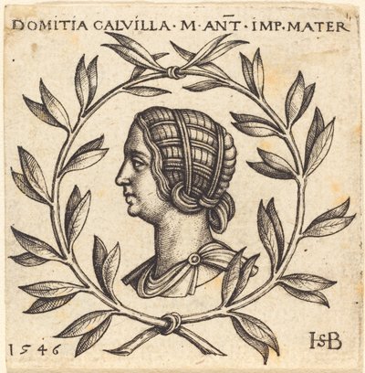 Domitia Calvilla by Sebald Beham