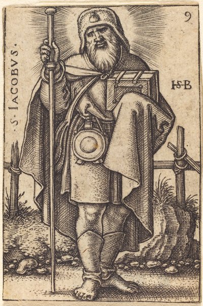 James the Elder by Sebald Beham