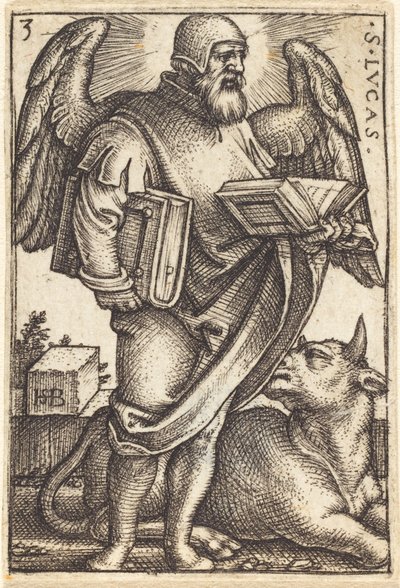Luke by Sebald Beham