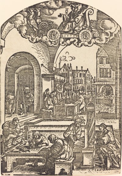 Mercury by Sebald Beham