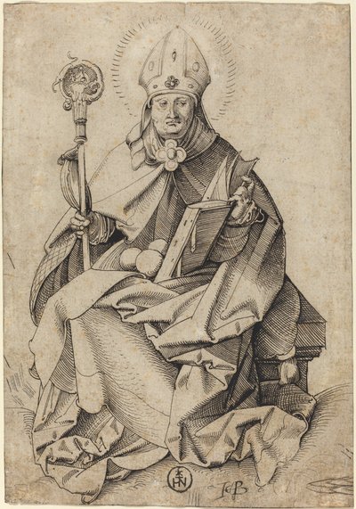Saint Nicholas by Sebald Beham