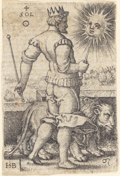 Sol by Sebald Beham