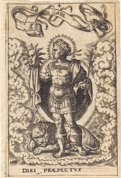 Sol by Sebald Beham