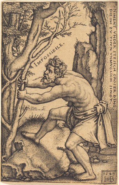 The Impossibility by Sebald Beham