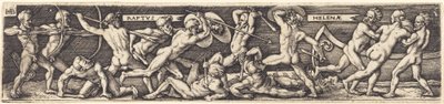 The Rape of Helena by Sebald Beham