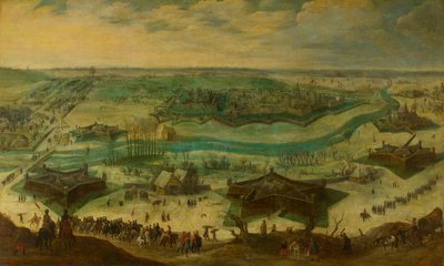 The Siege of Jülich, 1621-22 by Sebastiaen Vrancx (attributed to)