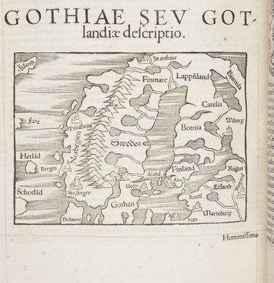 Cosmographia, Fol 830, 1544 by Sebastian Munster