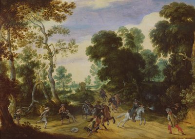 Battle Scene by Sebastian Vrancx